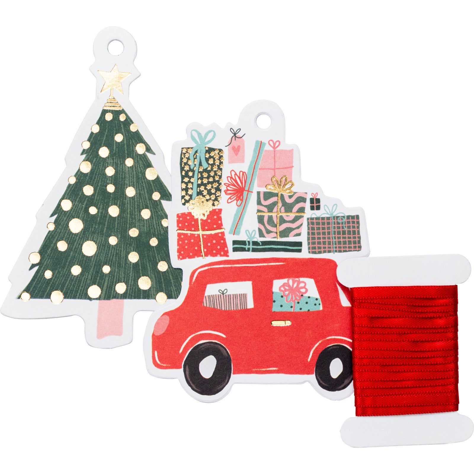 Anette Christmas Gift Tags 6 Pk By Penny Black
