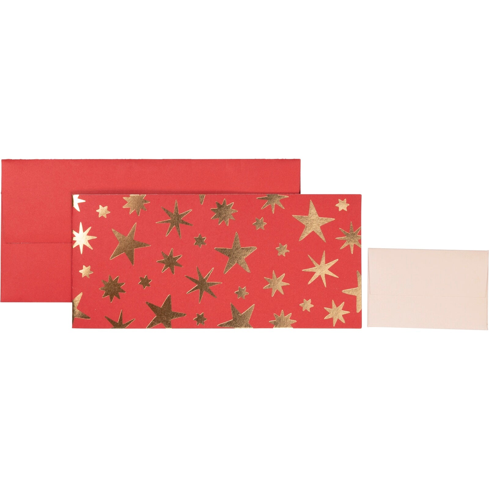 Aika Gold Stars Christmas Gift Voucher Wallet by penny black