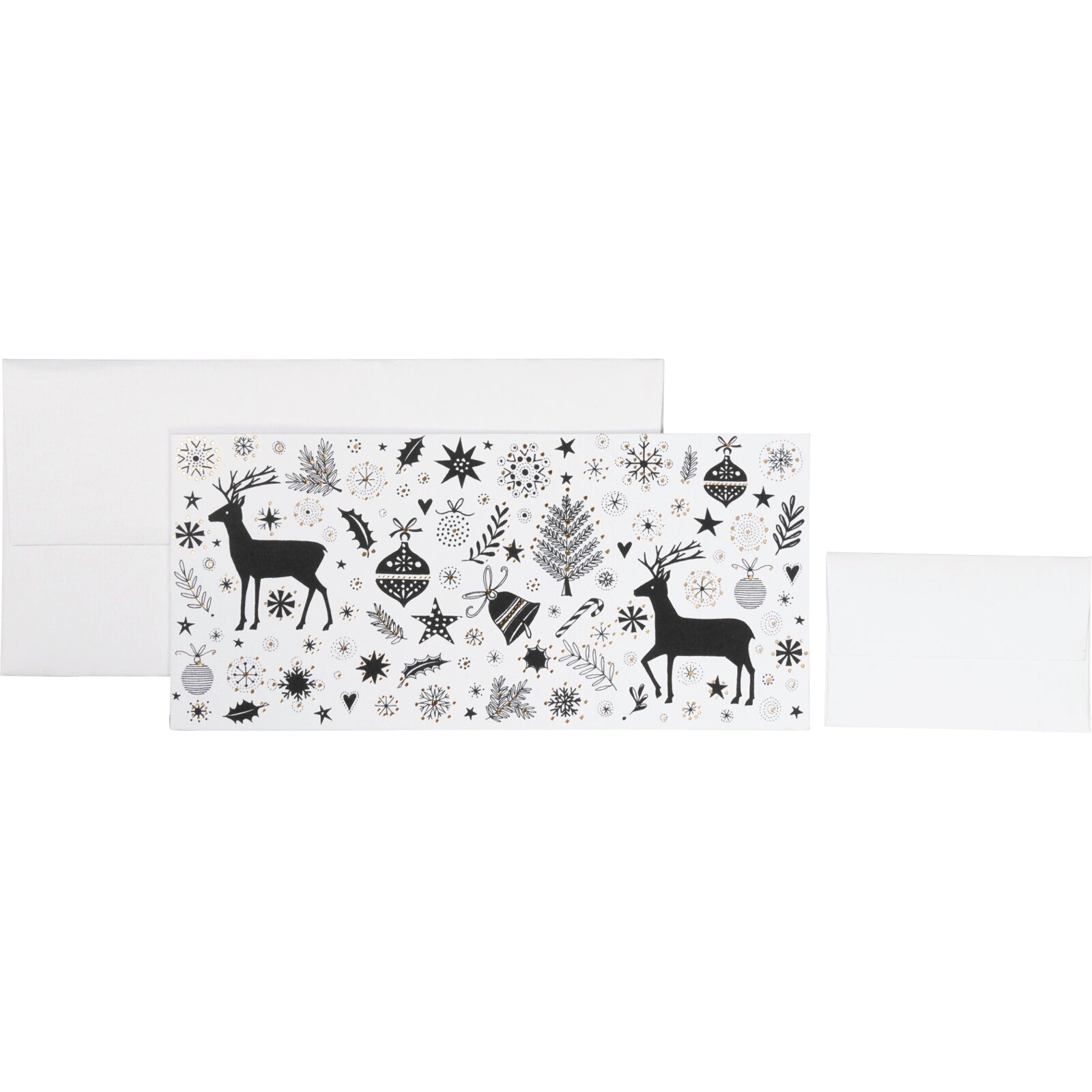 Cedric Monochrome Christmas Gift Voucher Wallet by penny black