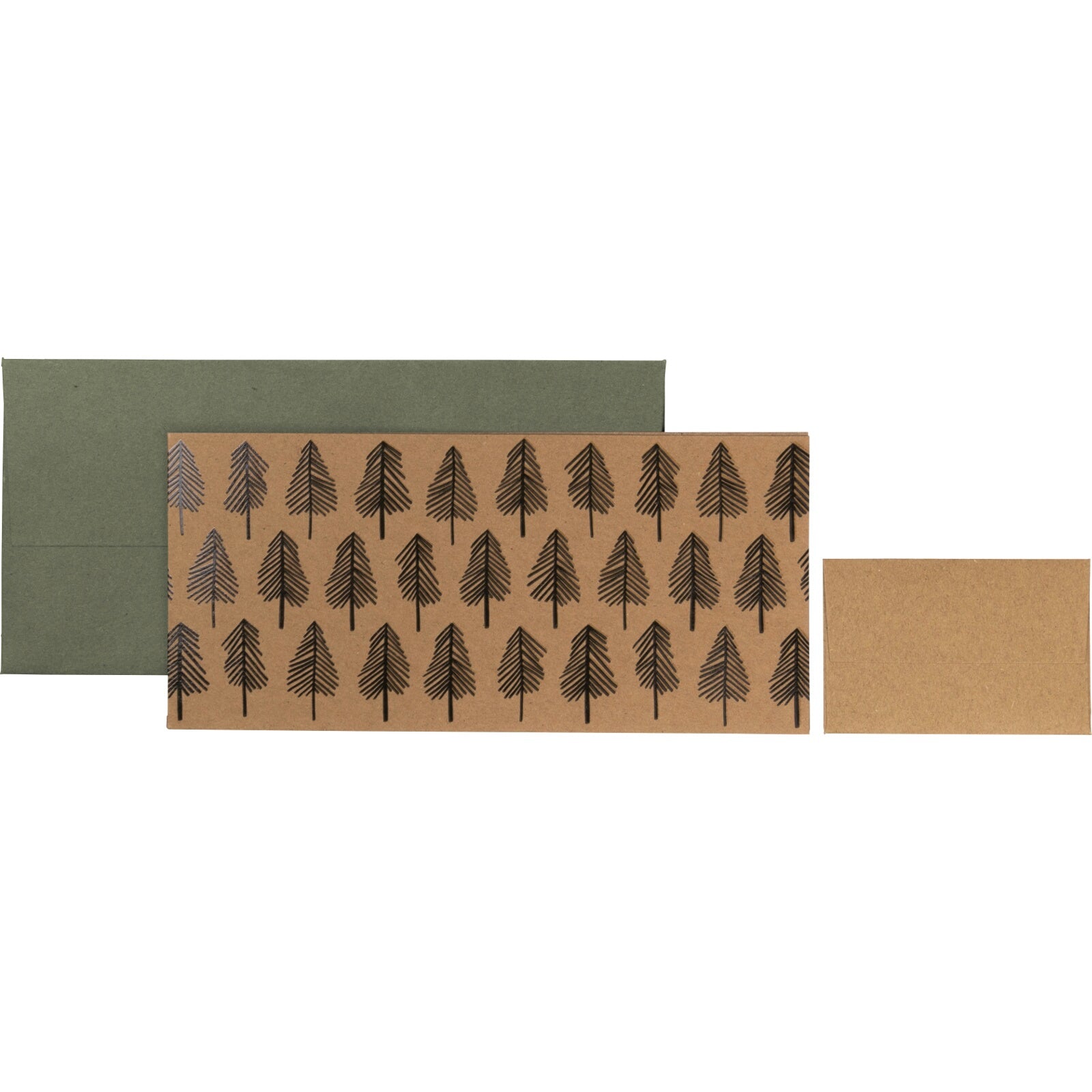 Weren Kraft Forest Christmas Gift Voucher Wallet from penny black
