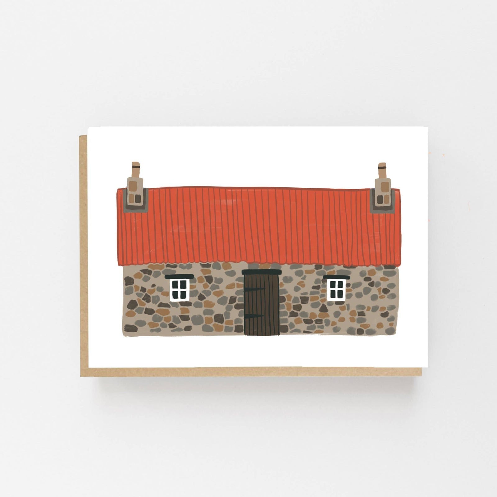 Scottish Bothy Card by lomond paper co at penny black