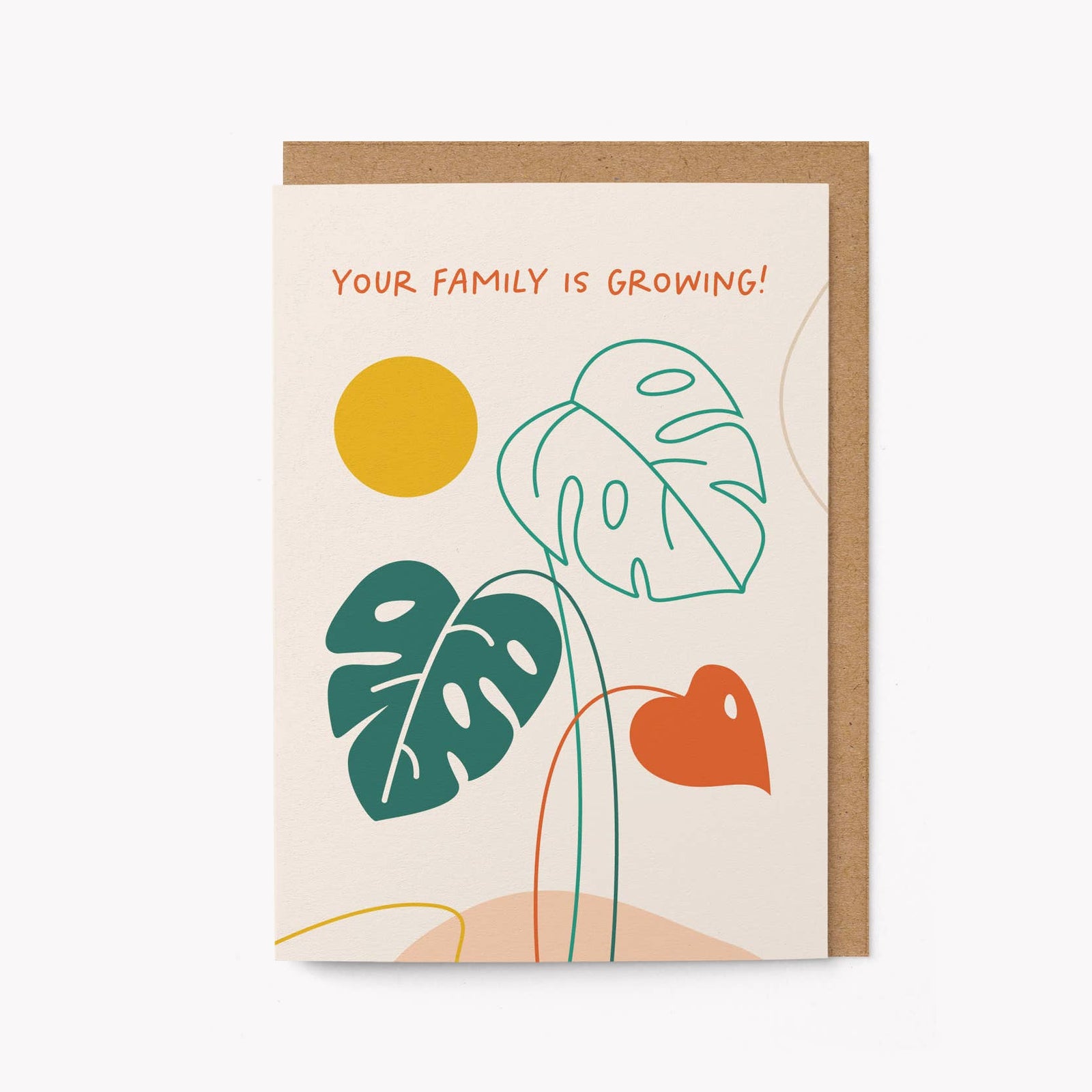 Your Family is Growing New Child & Adoption Card by graphic factory for penny black