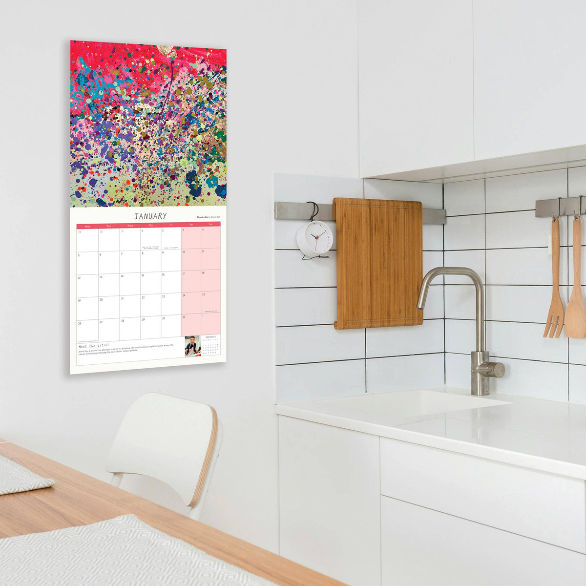 Arthouse Unlimited Square 2026  Calendar By Penny Black