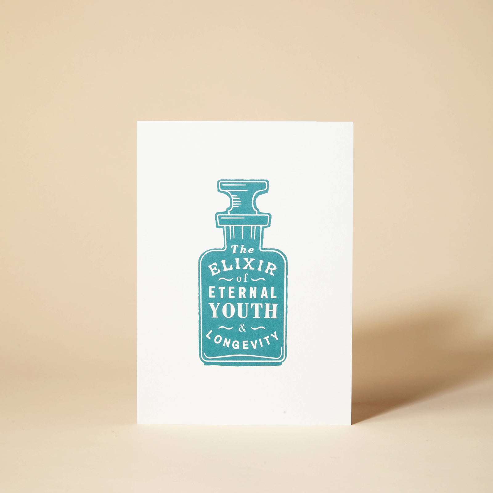Elixir of Eternal Youth Apothecary Bottle Birthday Card by penny black