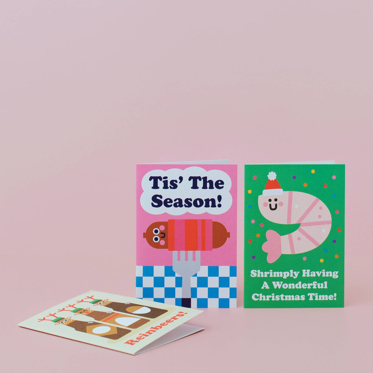 Tis The Season Pigs in Blankets Funny Christmas Card