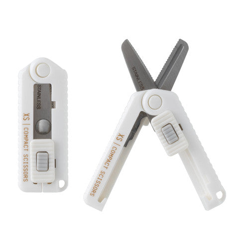 Midori XS Compact Scissors - Serrated White By Penny Black