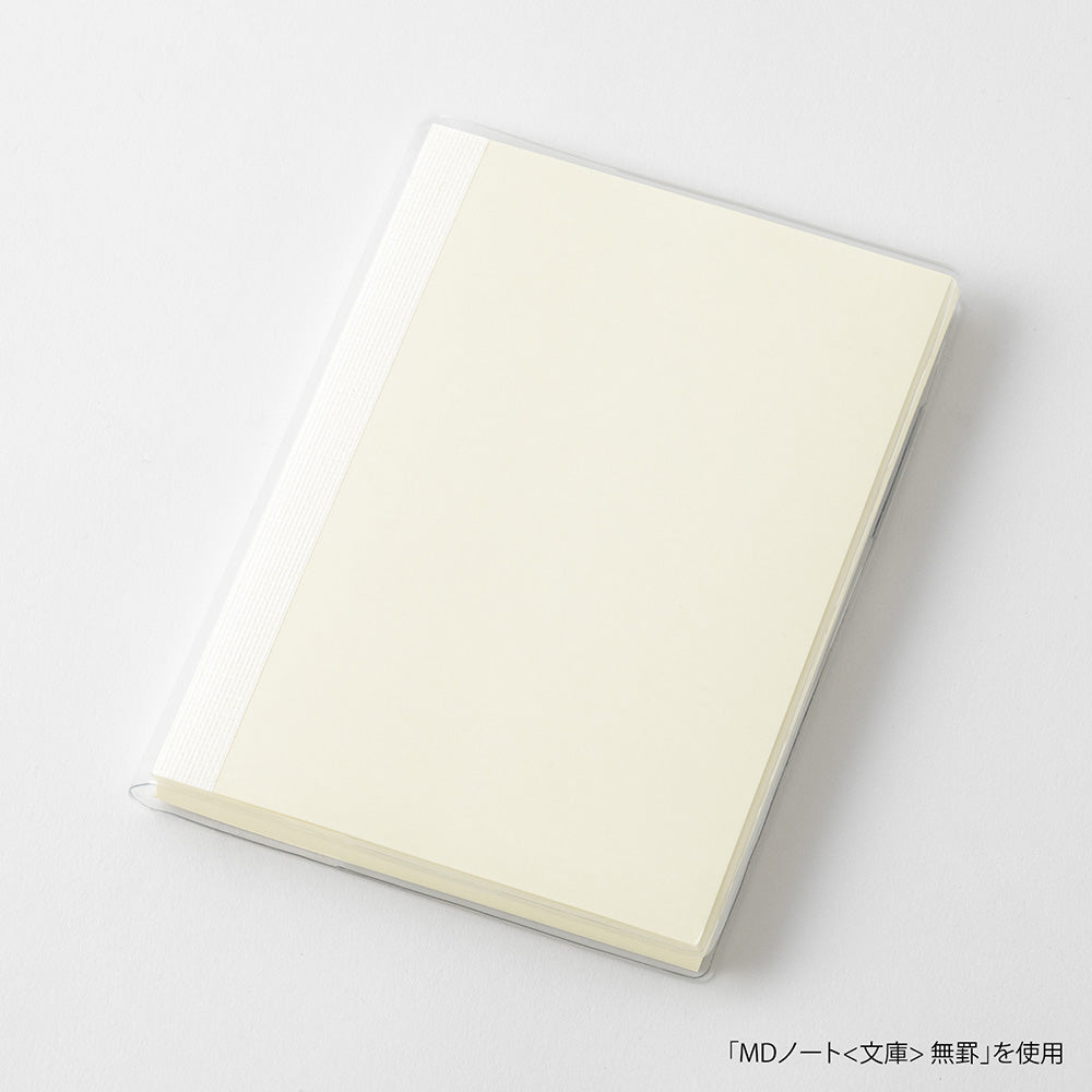Midori MD Notebook Cover A6 Clear A by penny black shown in use