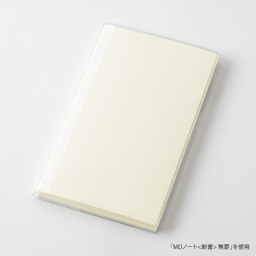 Midori MD Notebook Cover B6 Slim Clear A By Penny Black