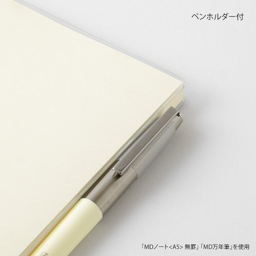 Midori MD Notebook Cover B6 Slim Clear A By Penny Black