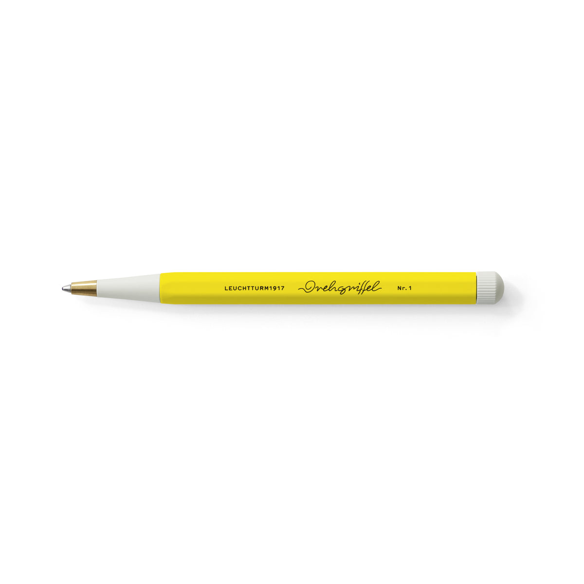 Drehgriffel Nr. 1 Gel Ink Ballpoint Pen in lemon yellow by Leuchtturm1917 at penny black