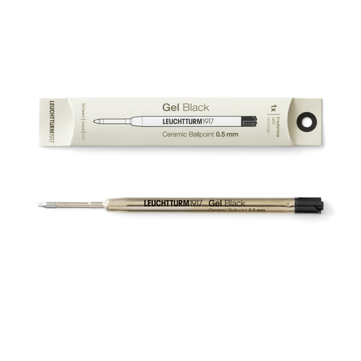 Drehgriffel Nr. 1 Gel Ink Refill in black by leuchtturm1917 at penny black