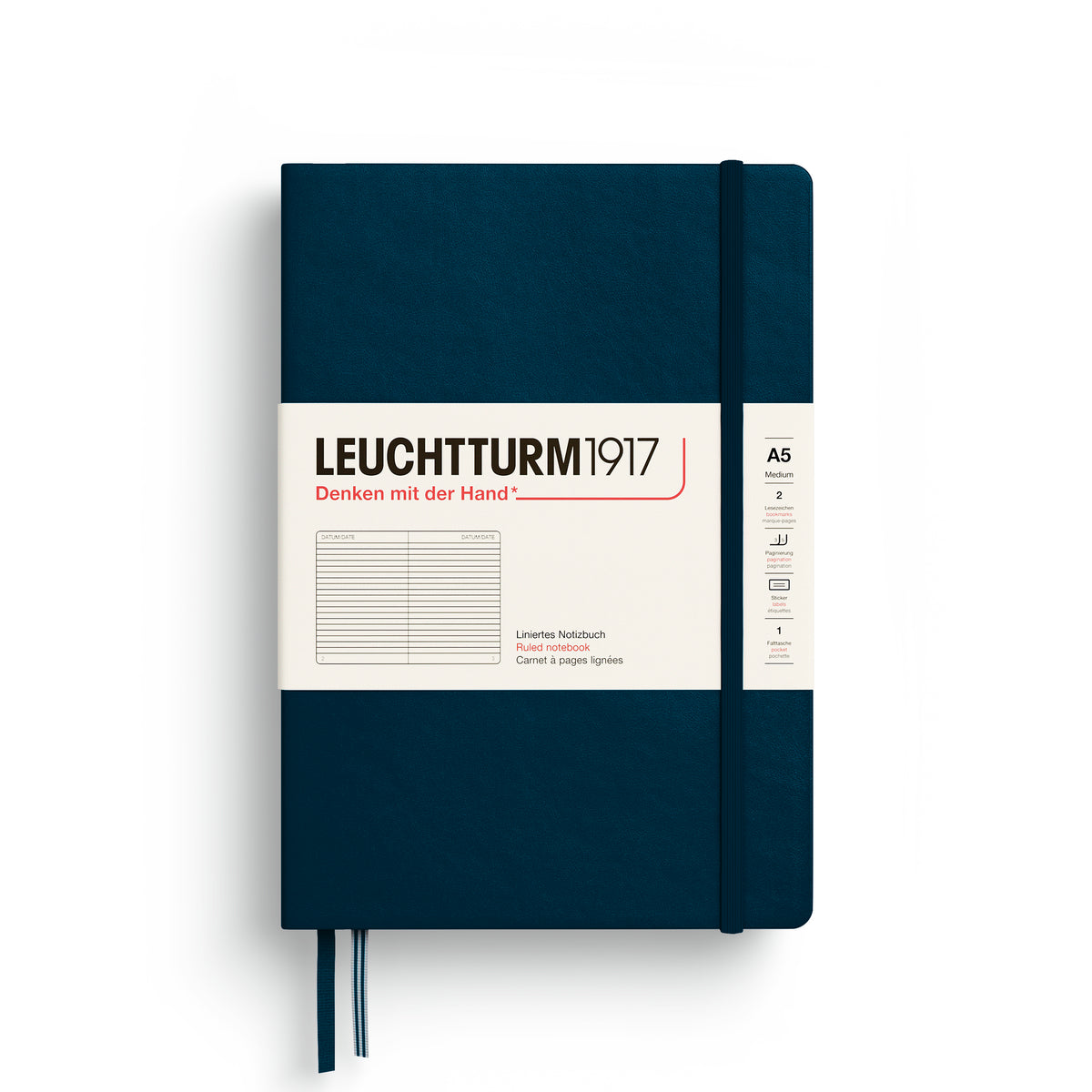 LEUCHTTURM1917 Notebook A5 Medium Hardcover