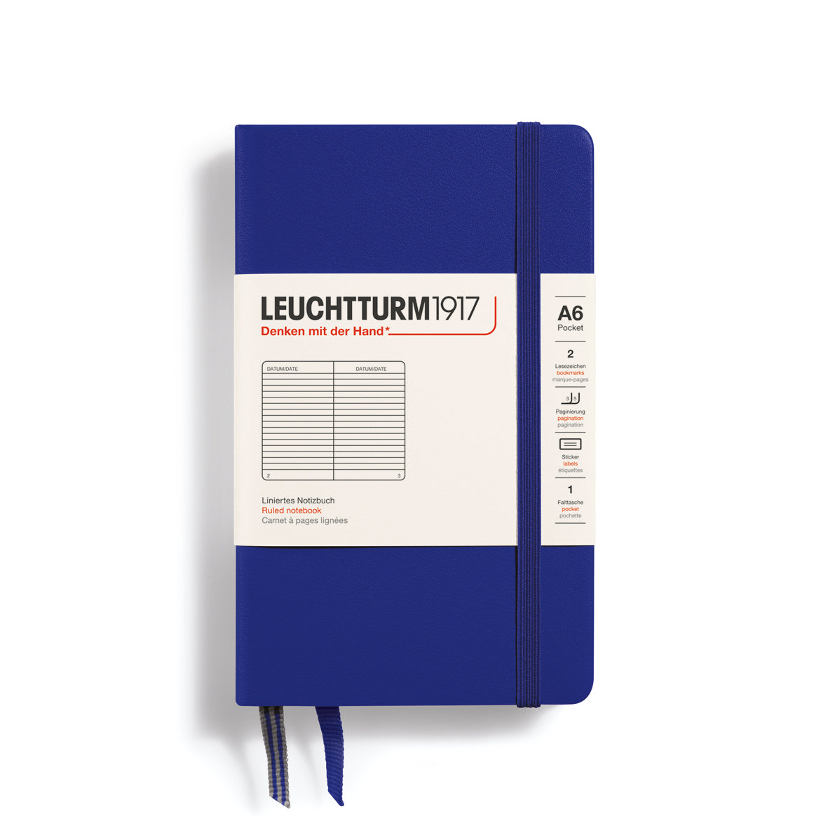 LEUCHTTURM1917 Notebook A6 Pocket Hardcover