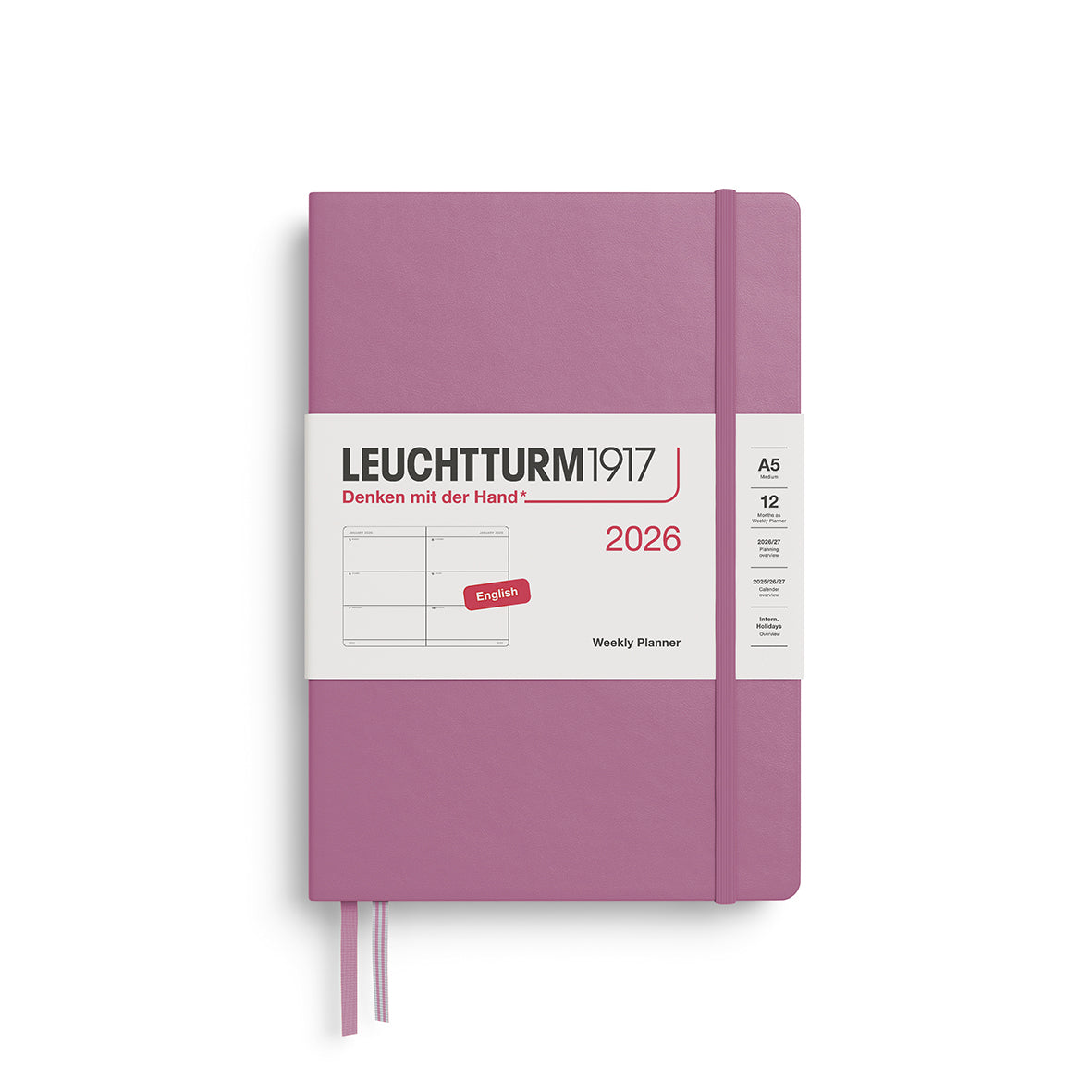 LEUCHTTURM1917 2026 Weekly Planner By Penny Black