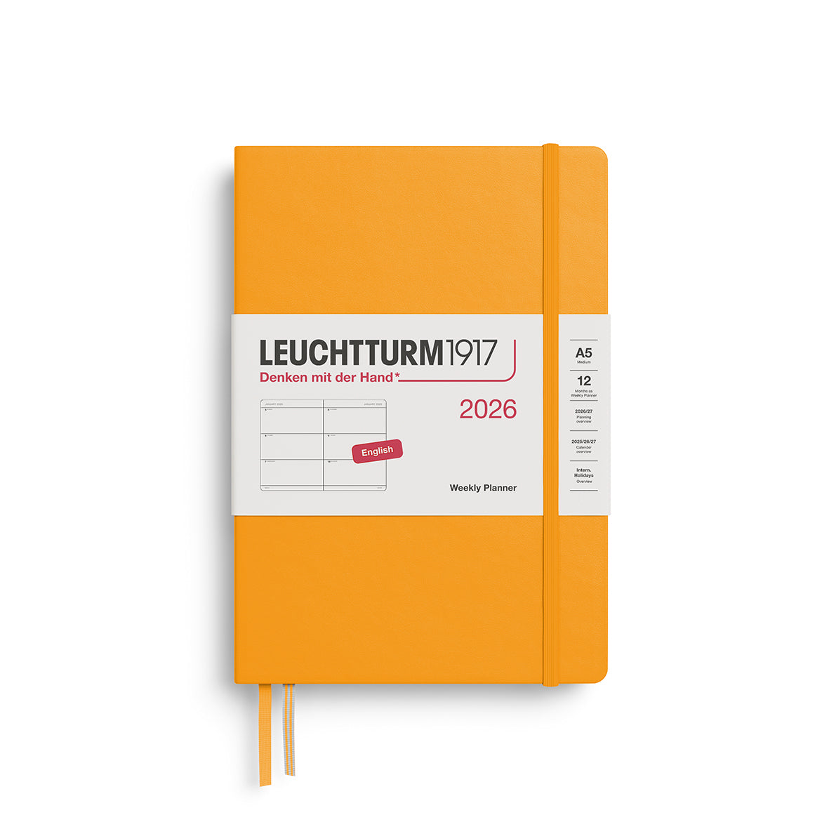 LEUCHTTURM1917 2026 Weekly Planner By Penny Black