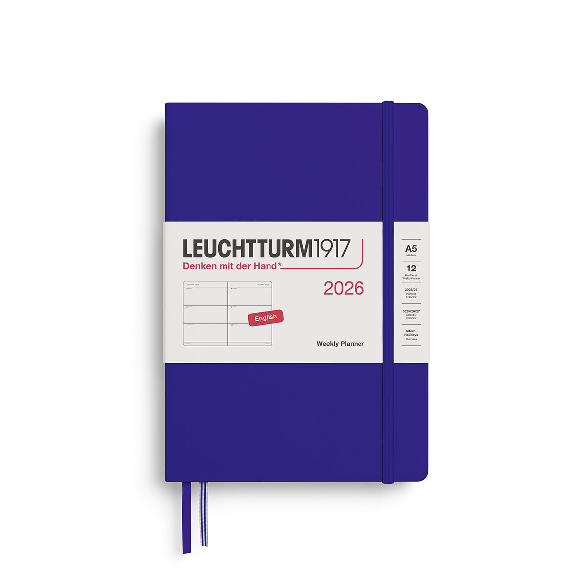 LEUCHTTURM1917 2026 Weekly Planner By Penny Black