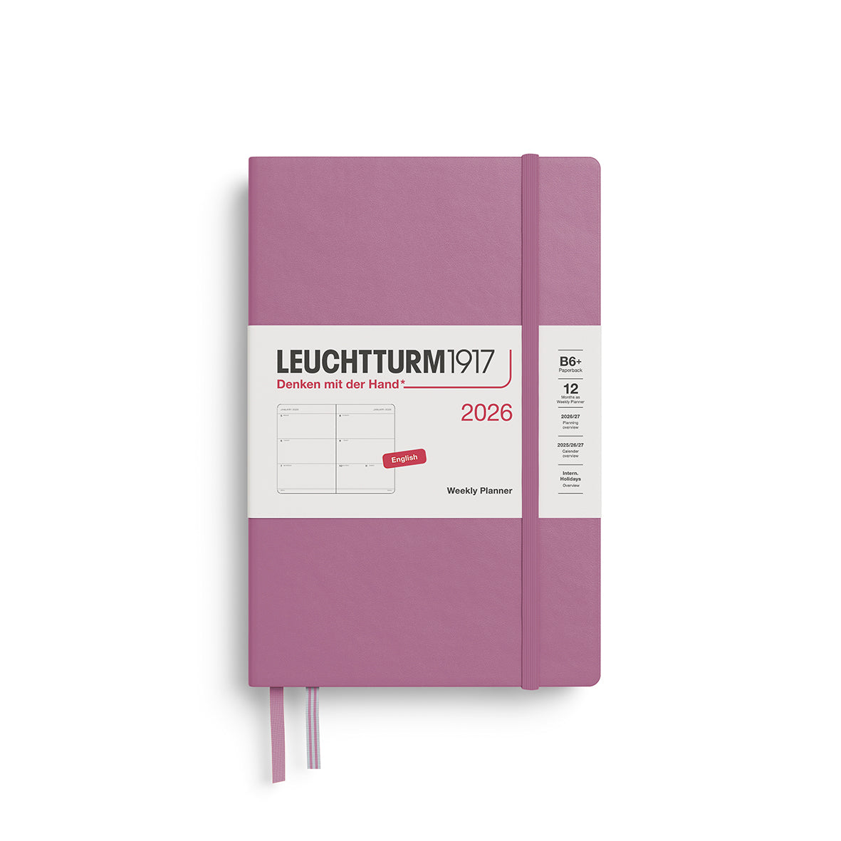 LEUCHTTURM1917 2026 Weekly Planner By Penny Black