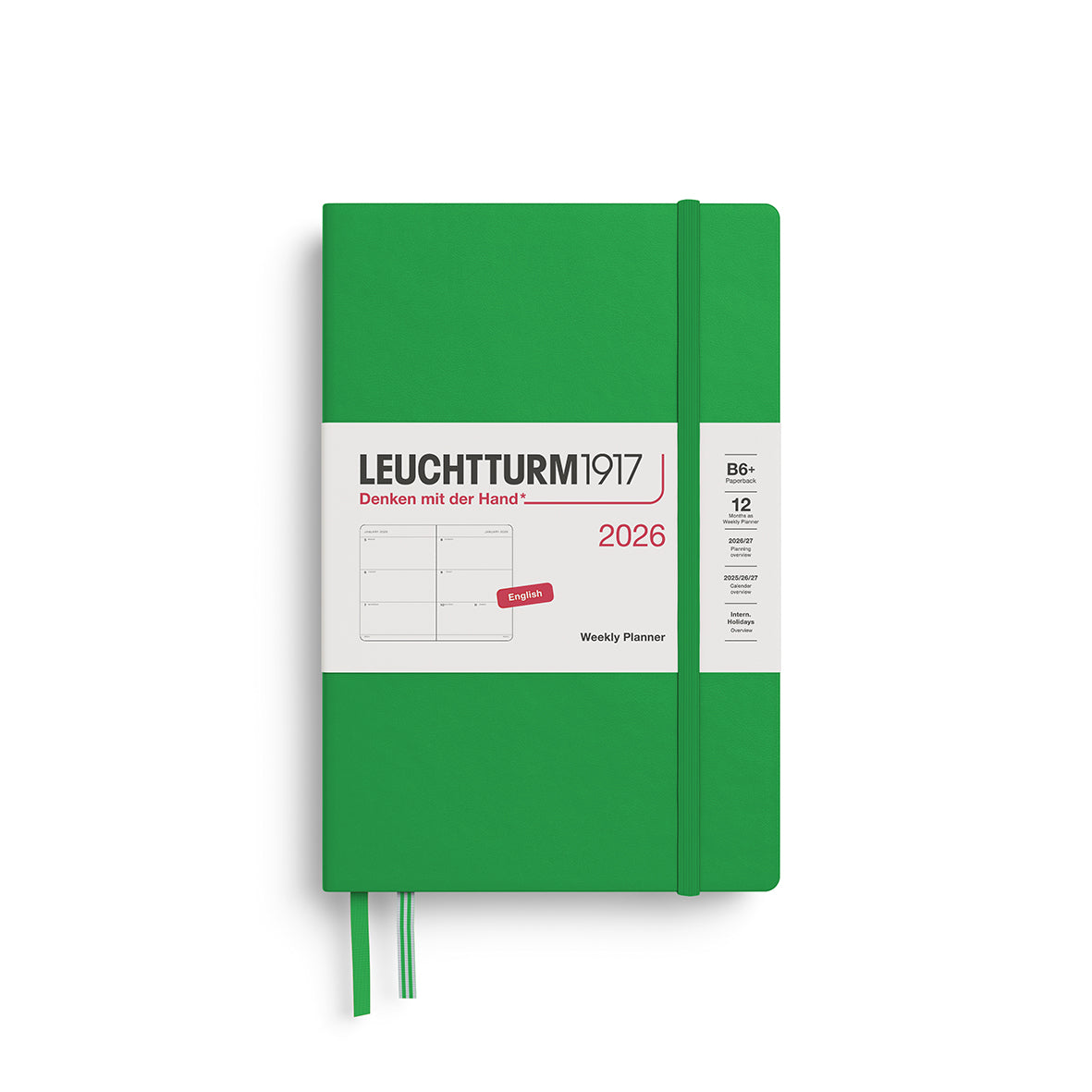 LEUCHTTURM1917 2026 Weekly Planner By Penny Black