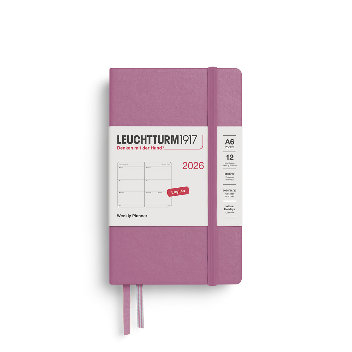 LEUCHTTURM1917 2026 Weekly Planner By Penny Black