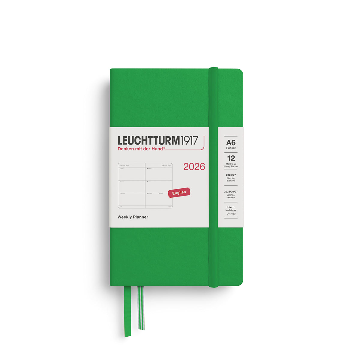 LEUCHTTURM1917 2026 Weekly Planner By Penny Black