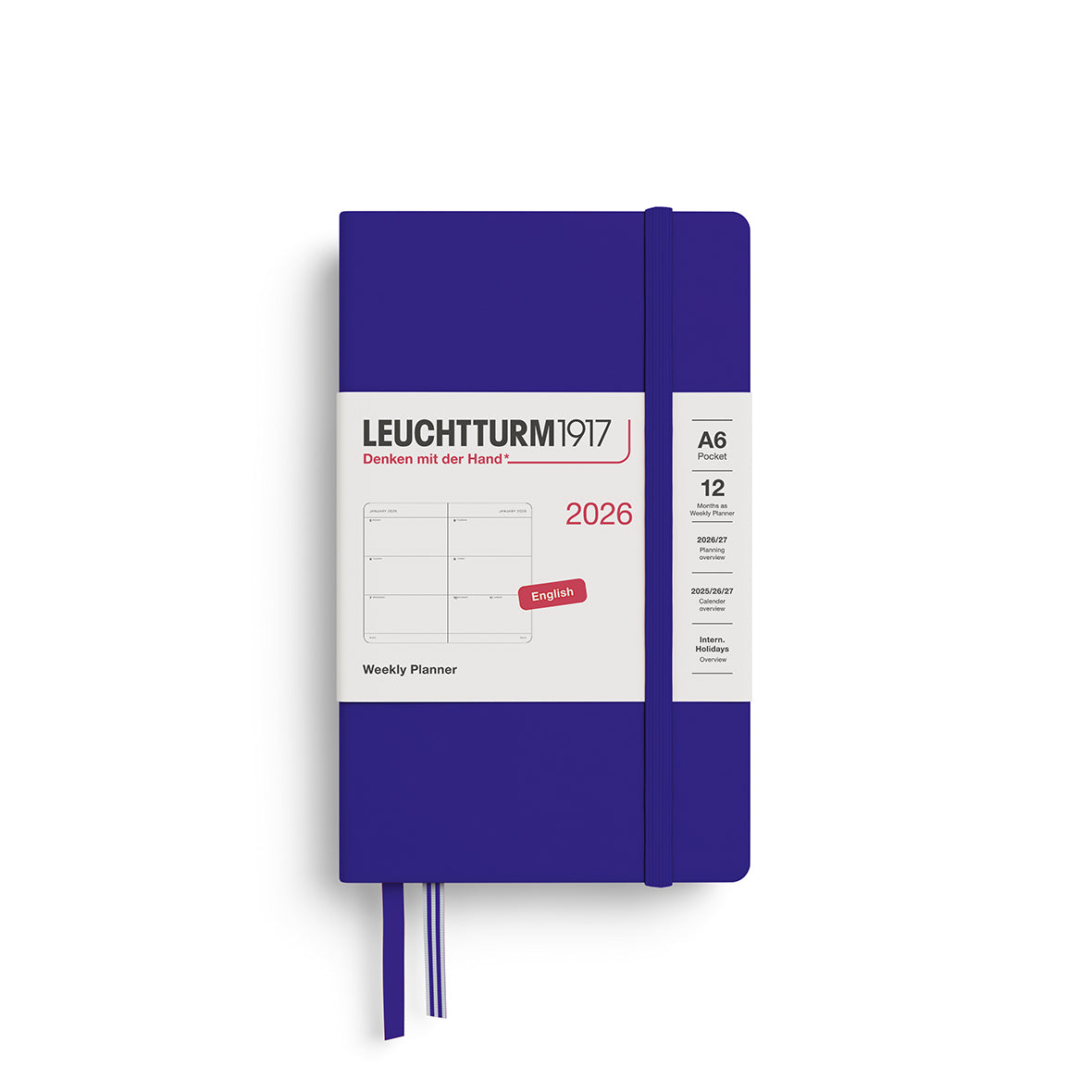 LEUCHTTURM1917 2026 Weekly Planner By Penny Black