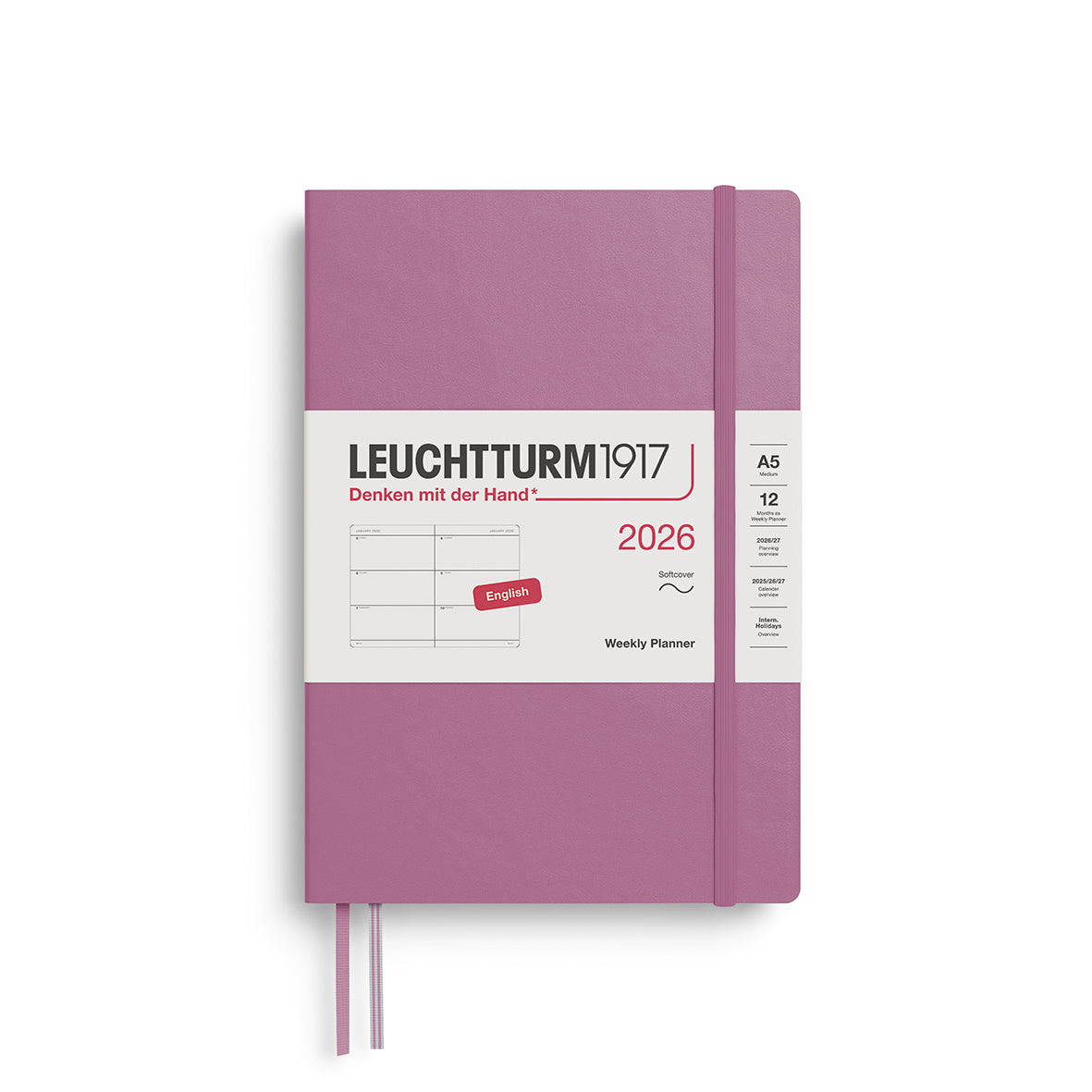LEUCHTTURM1917 2026 Weekly Planner By Penny Black