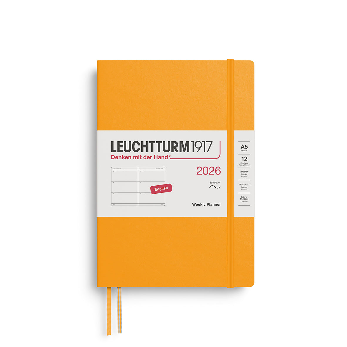 LEUCHTTURM1917 2026 Weekly Planner By Penny Black