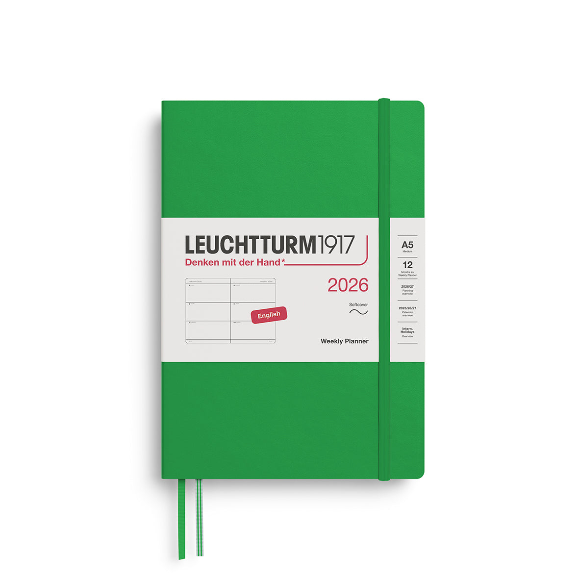 LEUCHTTURM1917 2026 Weekly Planner By Penny Black