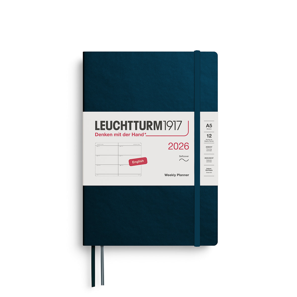 LEUCHTTURM1917 2026 Weekly Planner By Penny Black