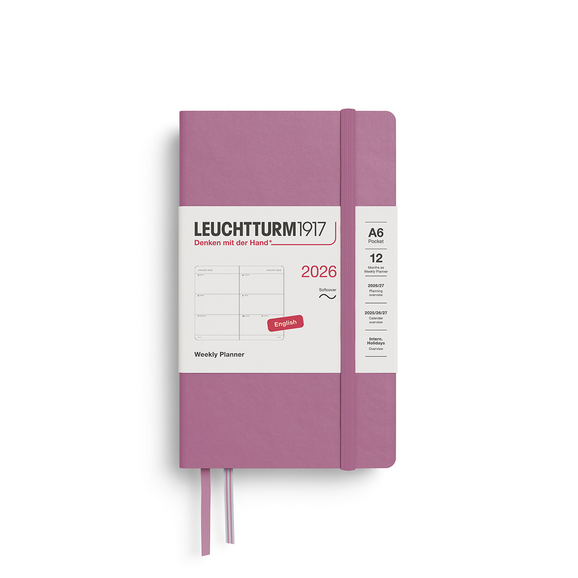 LEUCHTTURM1917 2026 Weekly Planner By Penny Black