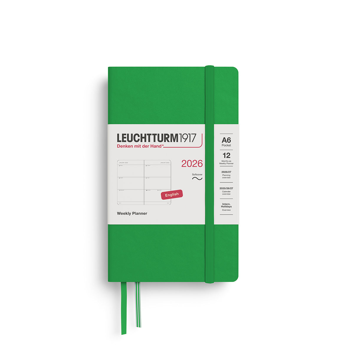 LEUCHTTURM1917 2026 Weekly Planner By Penny Black