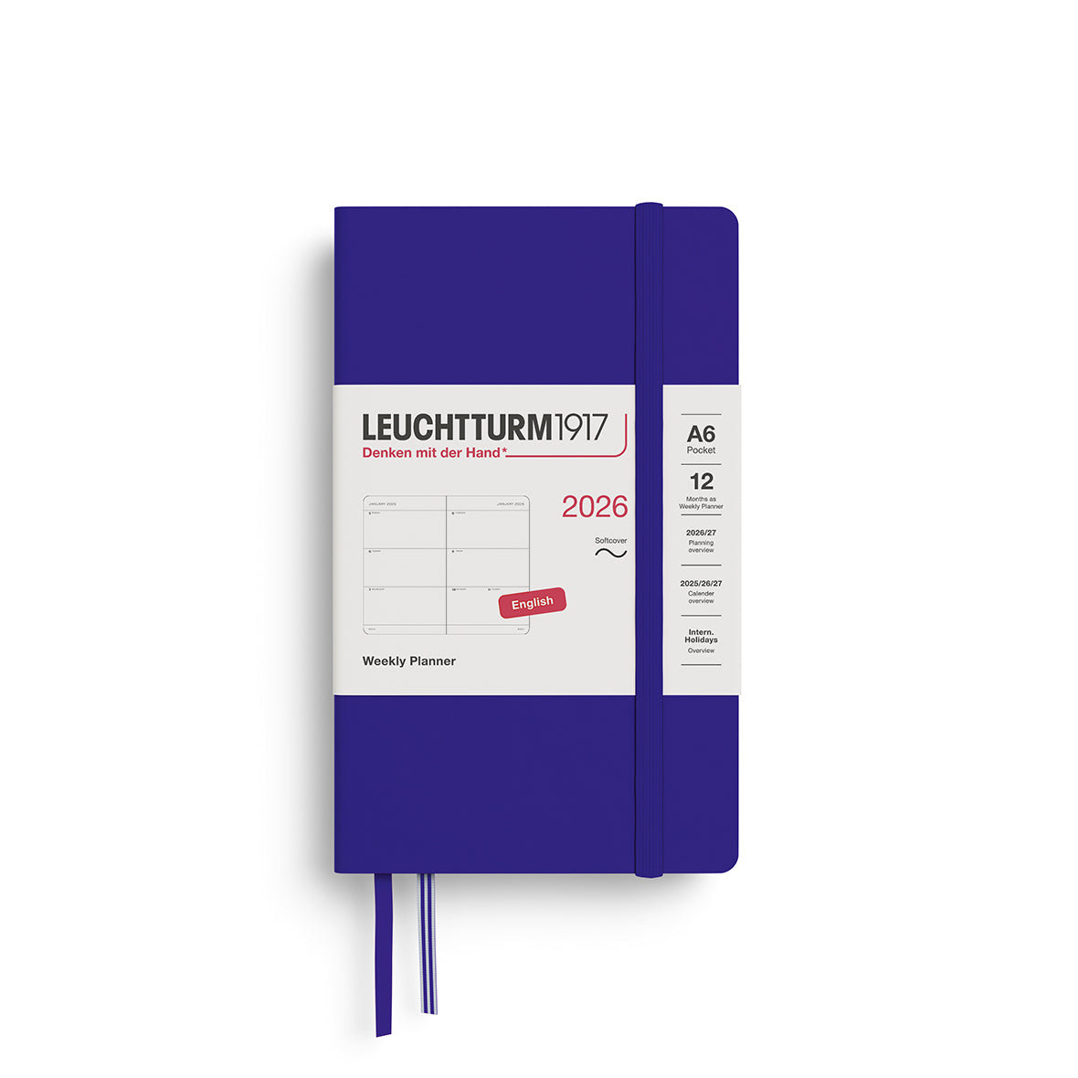 LEUCHTTURM1917 2026 Weekly Planner By Penny Black