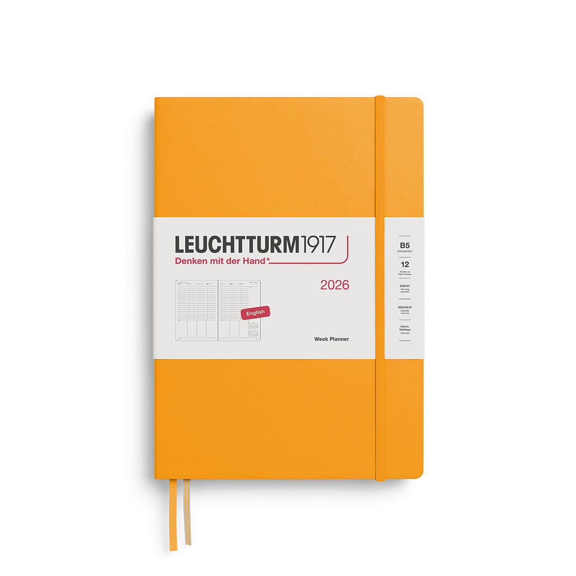 LEUCHTTURM1917 2026 Week Planner By Penny Black