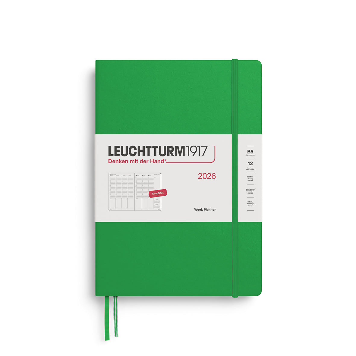 LEUCHTTURM1917 2026 Week Planner By Penny Black