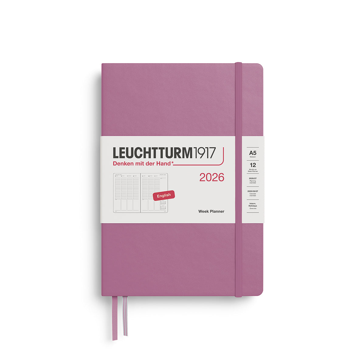 LEUCHTTURM1917 2026 Week Planner By Penny Black