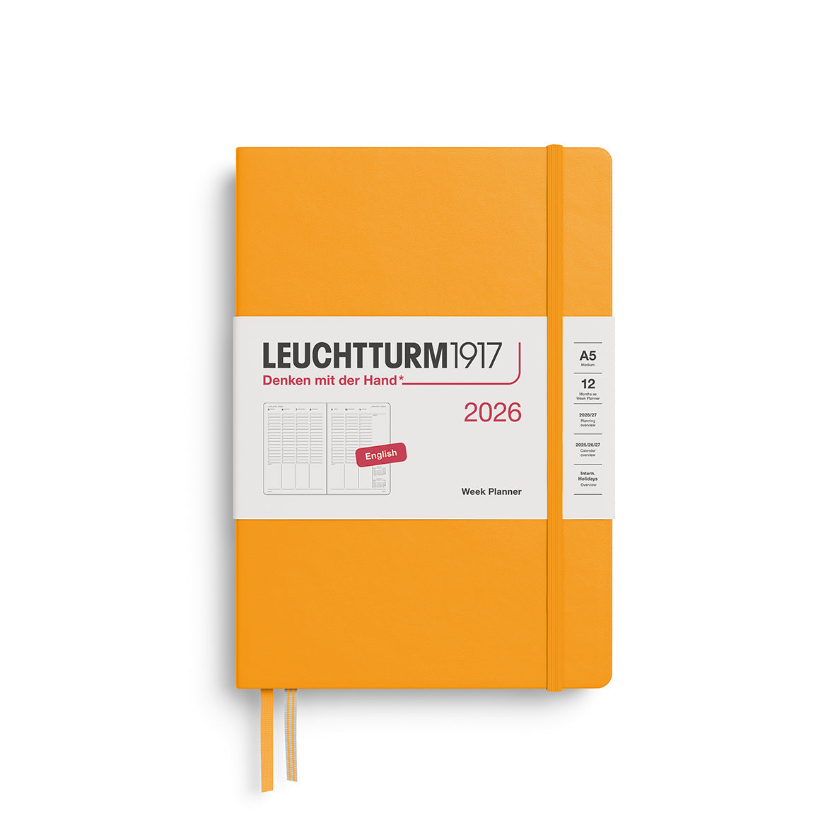 LEUCHTTURM1917 2026 Week Planner By Penny Black