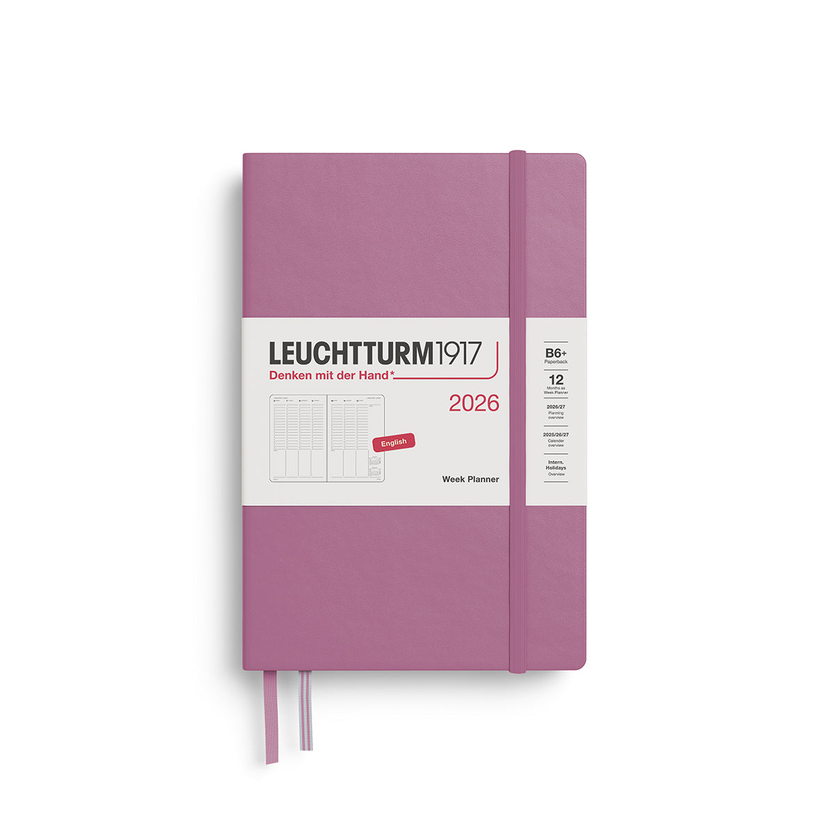 LEUCHTTURM1917 2026 Week Planner By Penny Black