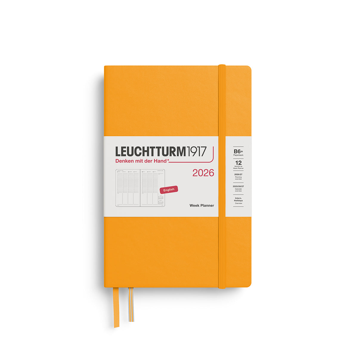LEUCHTTURM1917 2026 Week Planner By Penny Black