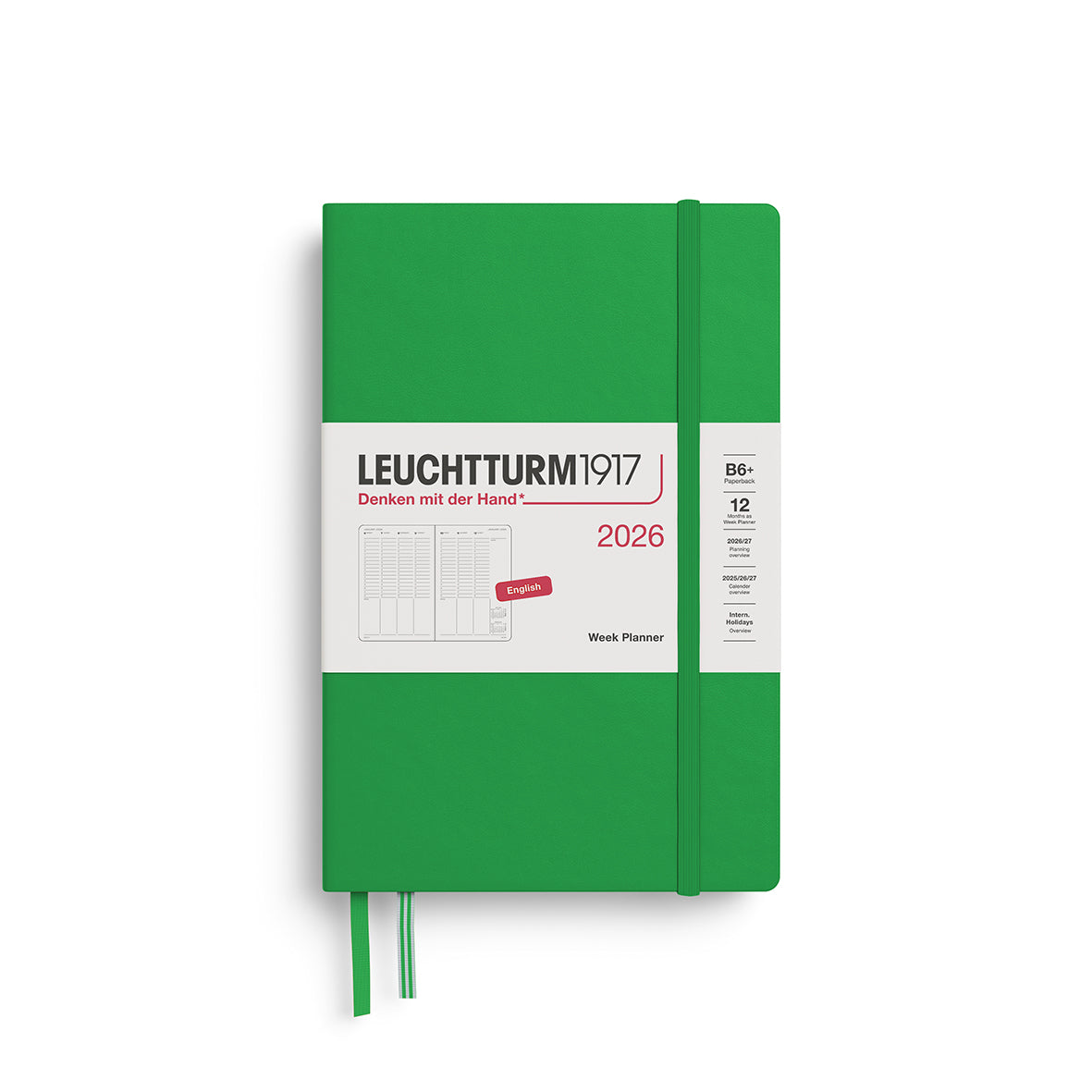 LEUCHTTURM1917 2026 Week Planner By Penny Black