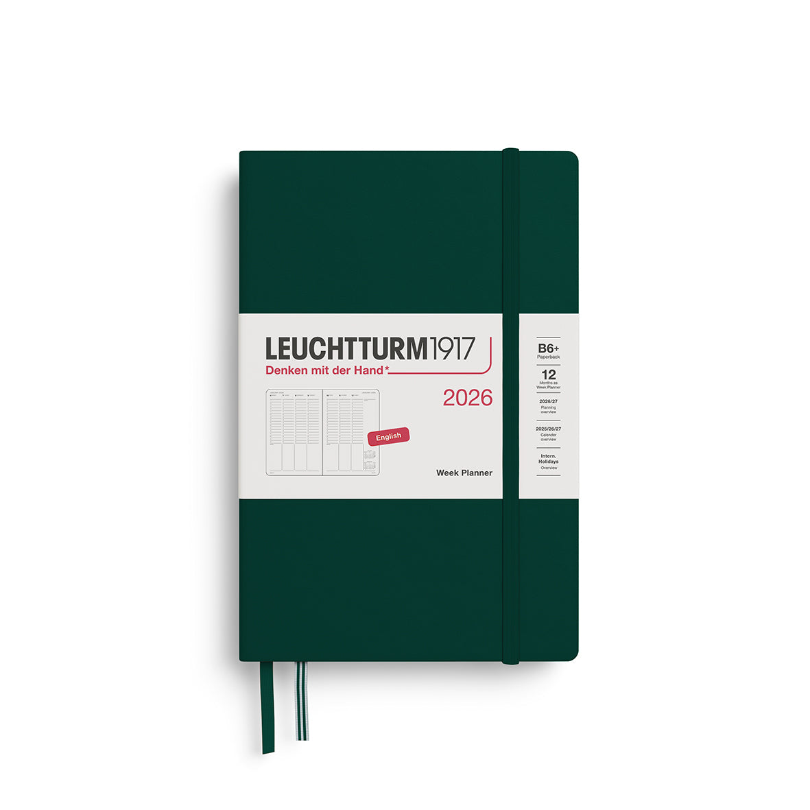 LEUCHTTURM1917 2026 Week Planner By Penny Black