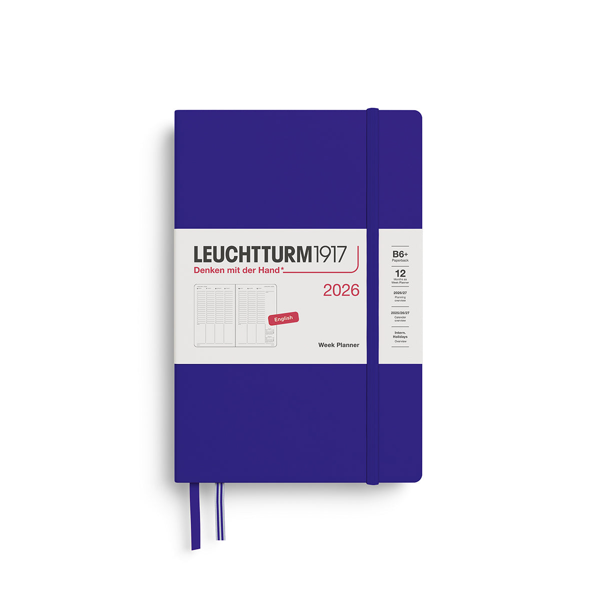 LEUCHTTURM1917 2026 Week Planner By Penny Black
