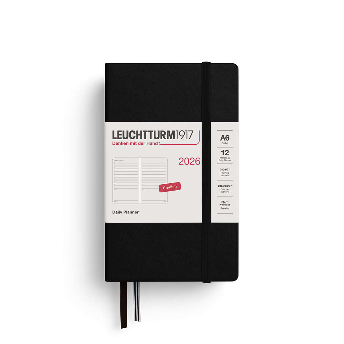 LEUCHTTURM1917 2026 Daily Planner By Penny Black