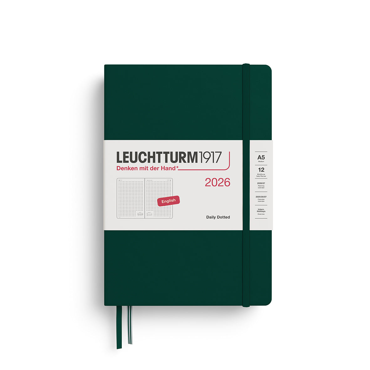 LEUCHTTURM1917 2026 Daily Planner By Penny Black