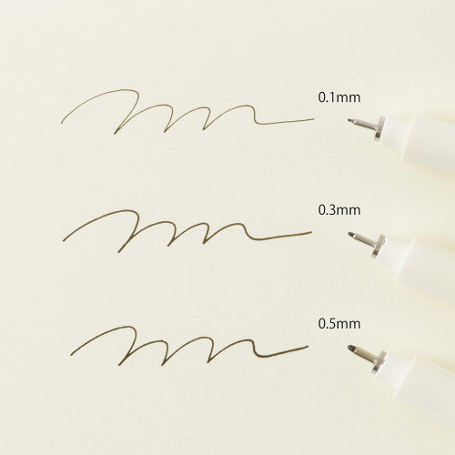 MD Drawing Pen 0.5mm Black By Penny Black
