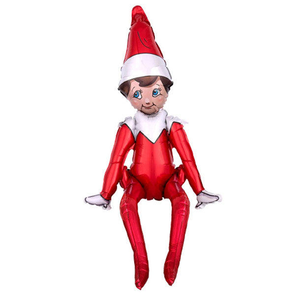 Elf On The Shelf Christmas 29" Sitting Foil Balloon by penny black