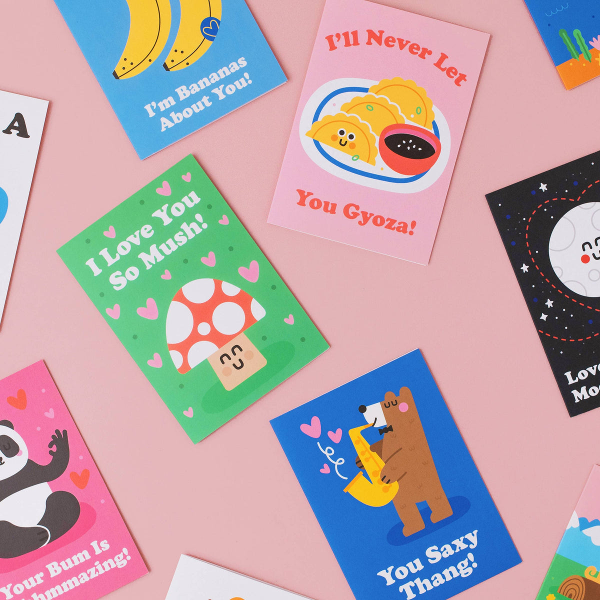 Bon Anniversaire Croissant Birthday Card