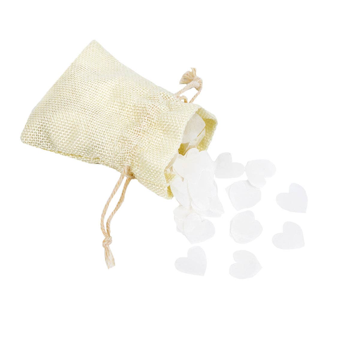 Biodegradable Paper Heart Confetti Pouch by penny black