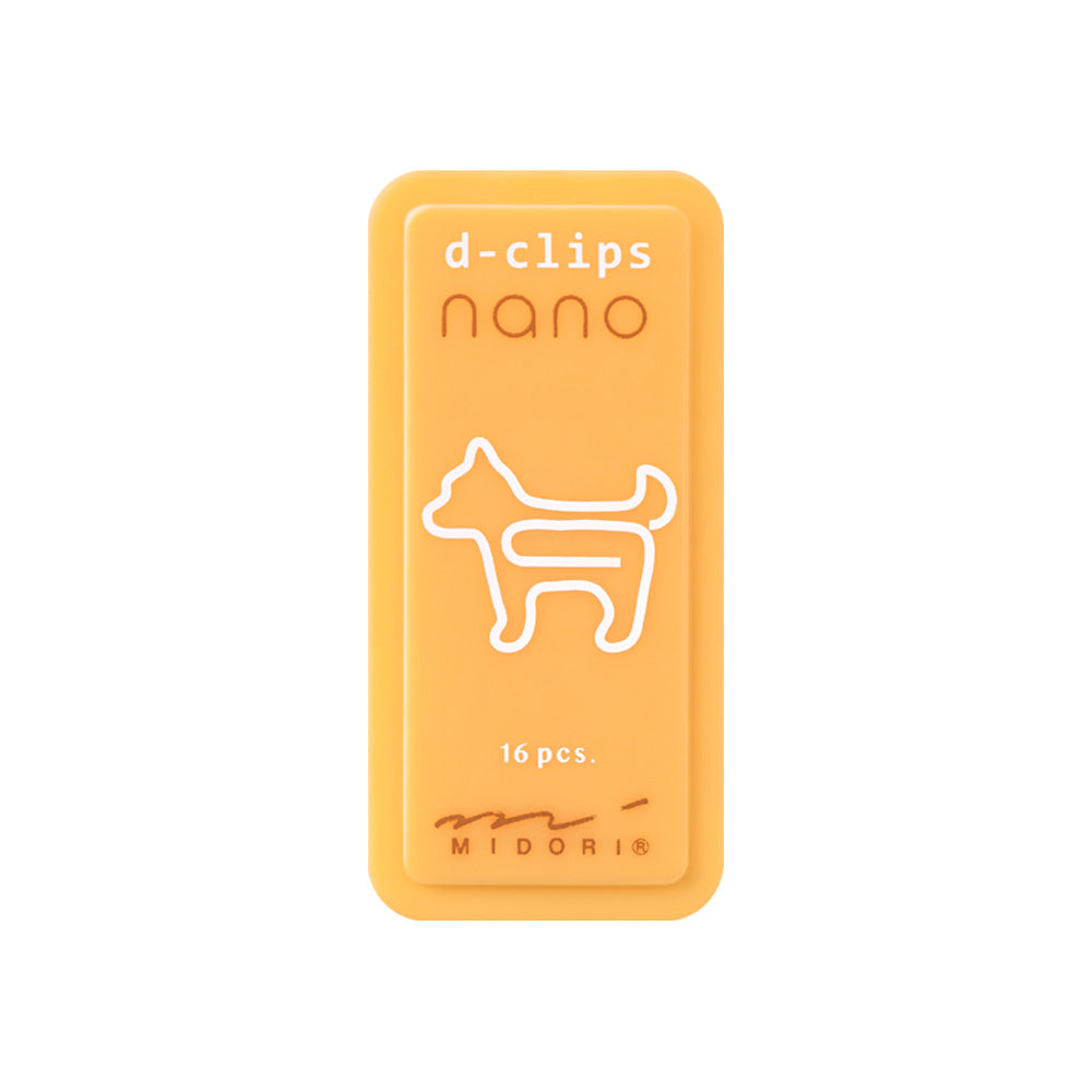 Midori D-Clips Nano Japanese Paper Clips By Penny Black