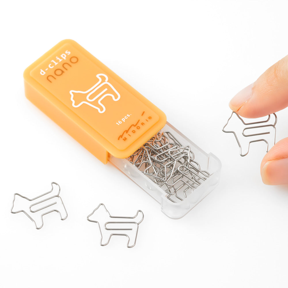 Midori D-Clips Nano Japanese Paper Clips By Penny Black
