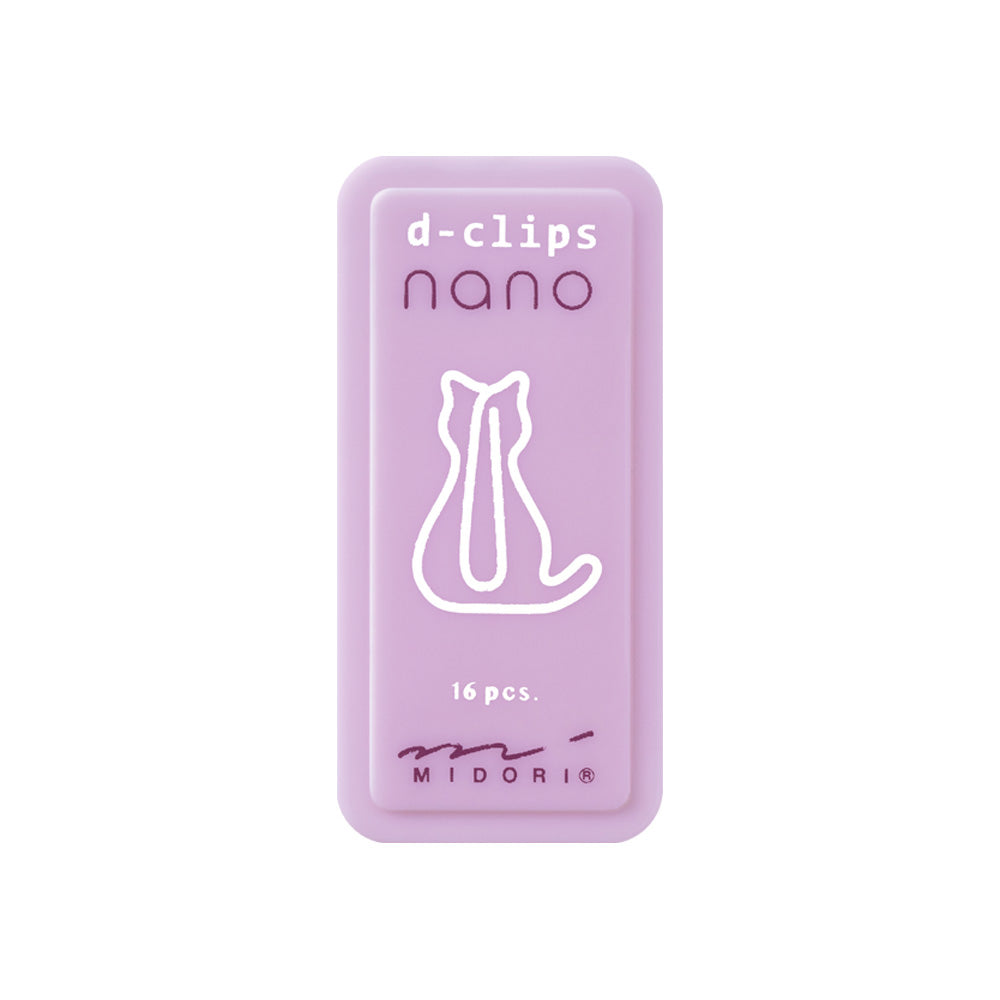 Midori D-Clips Nano Japanese Paper Clips By Penny Black